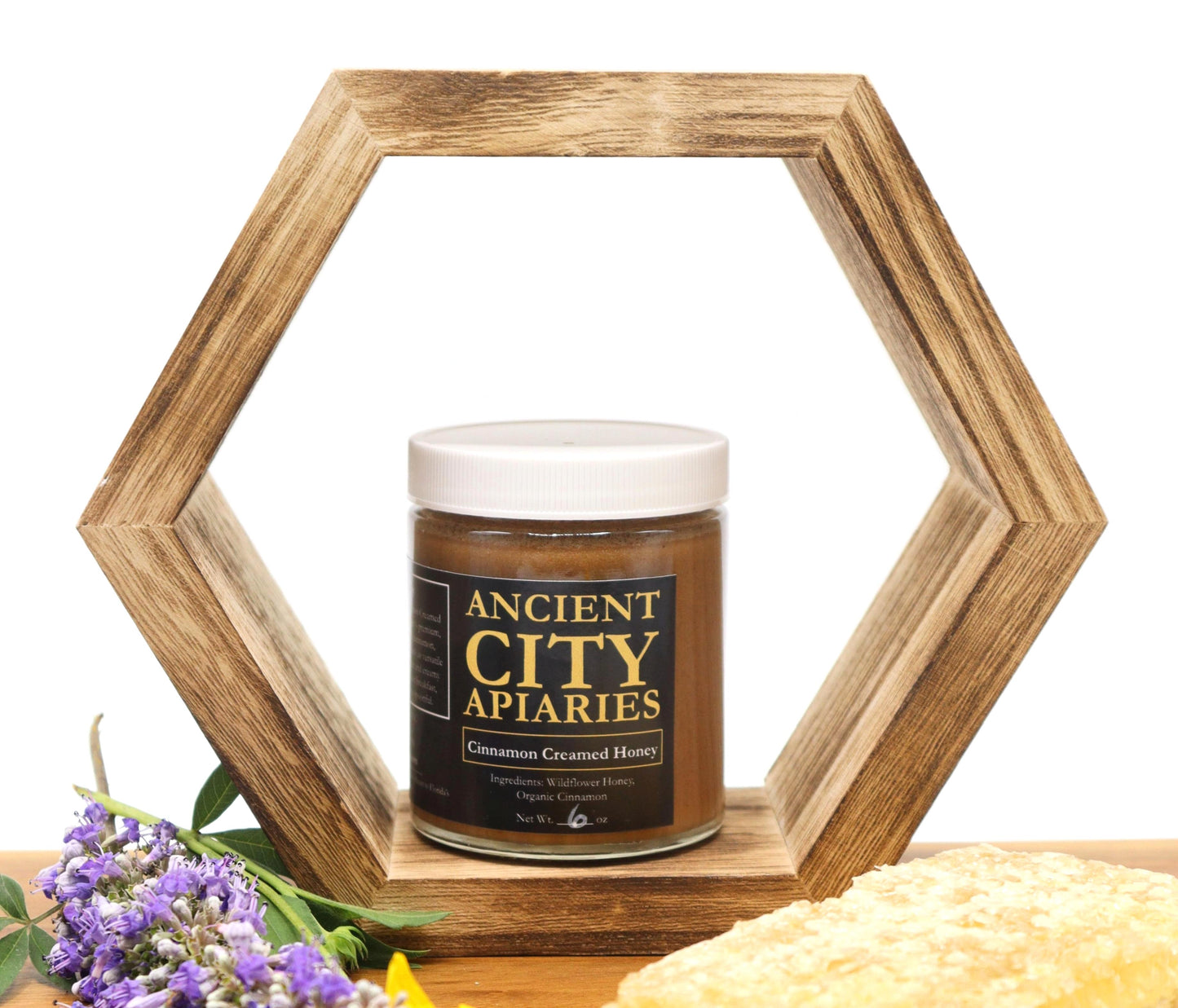 St. Augustine Cinnamon Creamed Honey (8 oz)